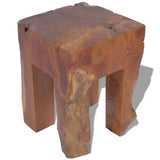 NNEVL Stool Solid Teak Wood