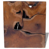 NNEVL Stool Solid Teak Wood
