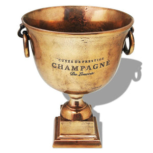 NNEVL Trophy Cup Champagne Cooler Copper Brown