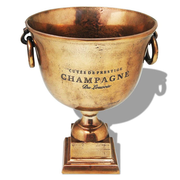 NNEVL Trophy Cup Champagne Cooler Copper Brown