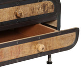 NNEVL Coffee Table 100x50x35 cm Solid Mango Wood