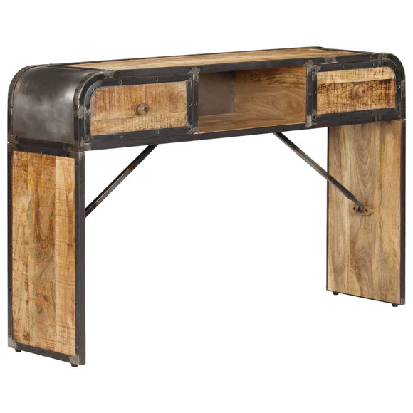 NNEVL Sideboard 120x30x75 cm Solid Mango Wood