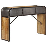 NNEVL Sideboard 120x30x75 cm Solid Mango Wood