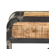 NNEVL Sideboard 120x30x75 cm Solid Mango Wood