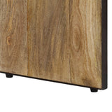 NNEVL Sideboard 120x30x75 cm Solid Mango Wood