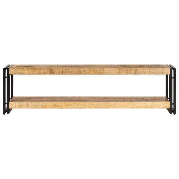 NNEVL TV Cabinet 150x30x40 cm Solid Mango Wood