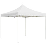 NNEVL Professional Folding Party Tent Aluminium 3x3 m White