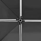 NNEVL Professional Folding Party Tent Aluminium 4.5x3 m Anthracite