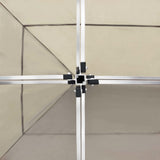 NNEVL Professional Folding Party Tent Aluminium 6x3 m Cream