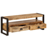 NNEVL TV Cabinet 120x35x45 cm Solid Mango Wood