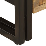 NNEVL TV Cabinet 120x35x45 cm Solid Mango Wood