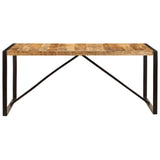NNEVL Dining Table 180x90x75 cm Solid Mango Wood