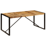 NNEVL Dining Table 180x90x75 cm Solid Mango Wood