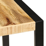 NNEVL Dining Table 160x80x75 cm Solid Mango Wood