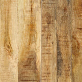 NNEVL Dining Table 160x80x75 cm Solid Mango Wood