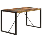 NNEVL Dining Table 140x70x75 cm Solid Reclaimed Wood