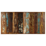 NNEVL Dining Table 160x80x75 cm Solid Reclaimed Wood