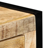 NNEVL Sideboard 120x35x76 cm Solid Mango Wood