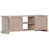 NNEVL TV Cabinet 120x30x40 cm Solid Acacia Wood