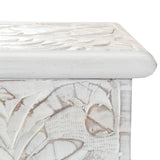 NNEVL Storage Box 58x40x40 cm Solid Acacia Wood