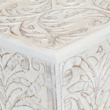 NNEVL Storage Box 58x40x40 cm Solid Acacia Wood