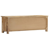 NNEVL TV Cabinet 120x30x40 cm Solid Mango Wood