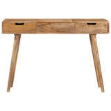 NNEVL Dressing Table 112x45x76 cm Solid Mango Wood