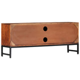 NNEVL TV Cabinet 120x30x49 cm Solid Acacia Wood