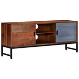NNEVL TV Cabinet 120x30x49 cm Solid Acacia Wood