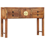 NNEVL Console Table 120x30x80 cm Solid Acacia Wood