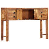 NNEVL Console Table 120x30x80 cm Solid Acacia Wood