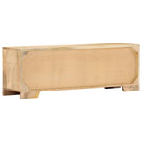 NNEVL TV Cabinet 120x30x40 cm Solid Mango Wood