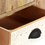 NNEVL TV Cabinet 120x30x40 cm Solid Mango Wood