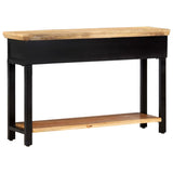 NNEVL Console Table 120x30x76 cm Solid Mango Wood