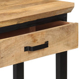 NNEVL Console Table 120x30x76 cm Solid Mango Wood
