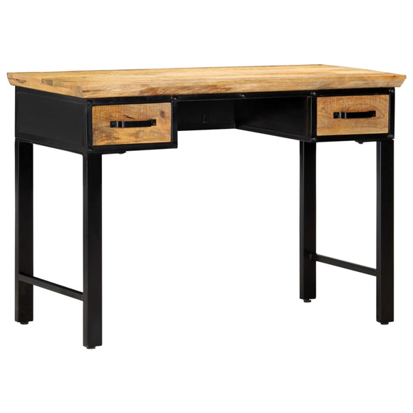 NNEVL Writing Table 110x50x76 cm Solid Mango Wood