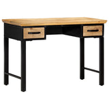 NNEVL Writing Table 110x50x76 cm Solid Mango Wood