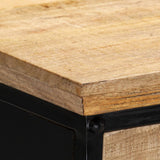 NNEVL Writing Table 110x50x76 cm Solid Mango Wood