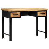 NNEVL Writing Table 110x50x76 cm Solid Mango Wood