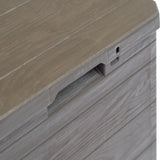 NNEVL Garden Storage Box 90 L Brown