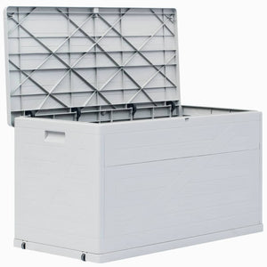 NNEVL Garden Storage Box 420 L Light Grey