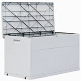 NNEVL Garden Storage Box 420 L Light Grey