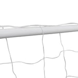 NNEVL Football Goal Nets Steel 2 pcs 240x90x150 cm