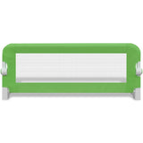 NNEVL Toddler Safety Bed Rail 2 pcs Green 102x42 cm