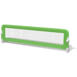 NNEVL Toddler Safety Bed Rail 2 pcs Green 150x42 cm