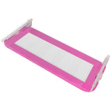 NNEVL Toddler Safety Bed Rail 2 pcs Pink 102x42 cm