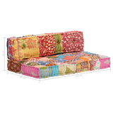 NNEVL Pouffe Patchwork Fabric