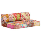 NNEVL Pouffe Patchwork Fabric