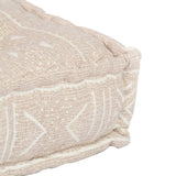 NNEVL Pouffe Beige Fabric