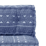 NNEVL Pouffe Indigo Fabric